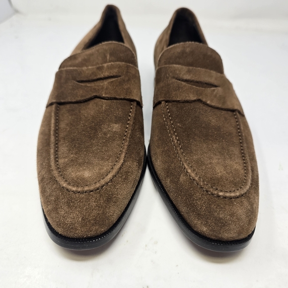 To Boot New York Mens Size 8 Adam Derrick Tesoro Mid Brown Suede Slip On Shoes main image 14